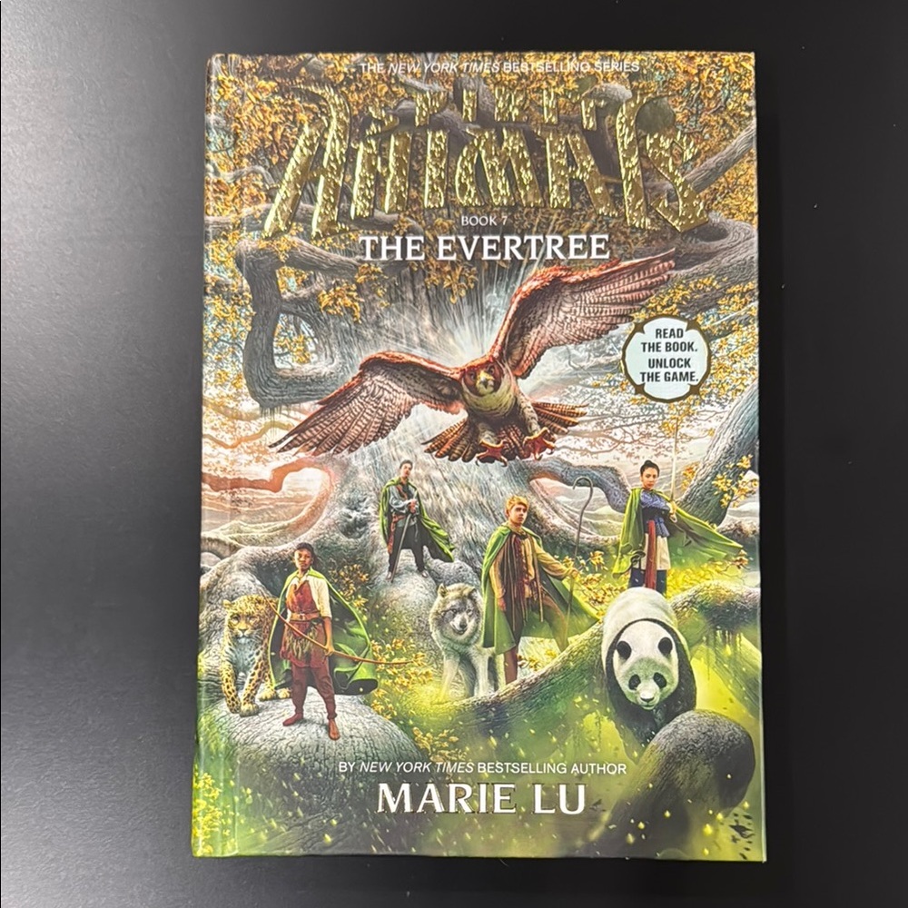Spirit Animals #7: The Evertree by Marie Lu - Scholastic Hardcover Novel